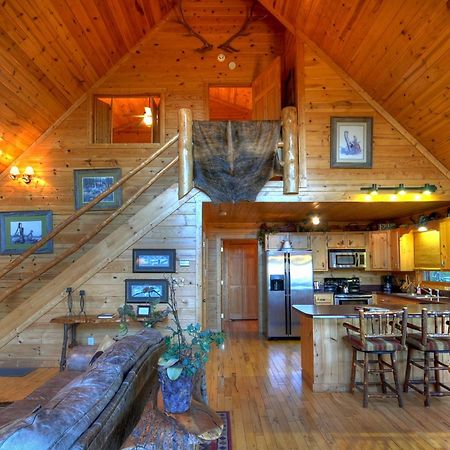 The View Sweeping Mountain Views Gas Fireplace Game Room Hot Tub Blue Ridge Dış mekan fotoğraf
