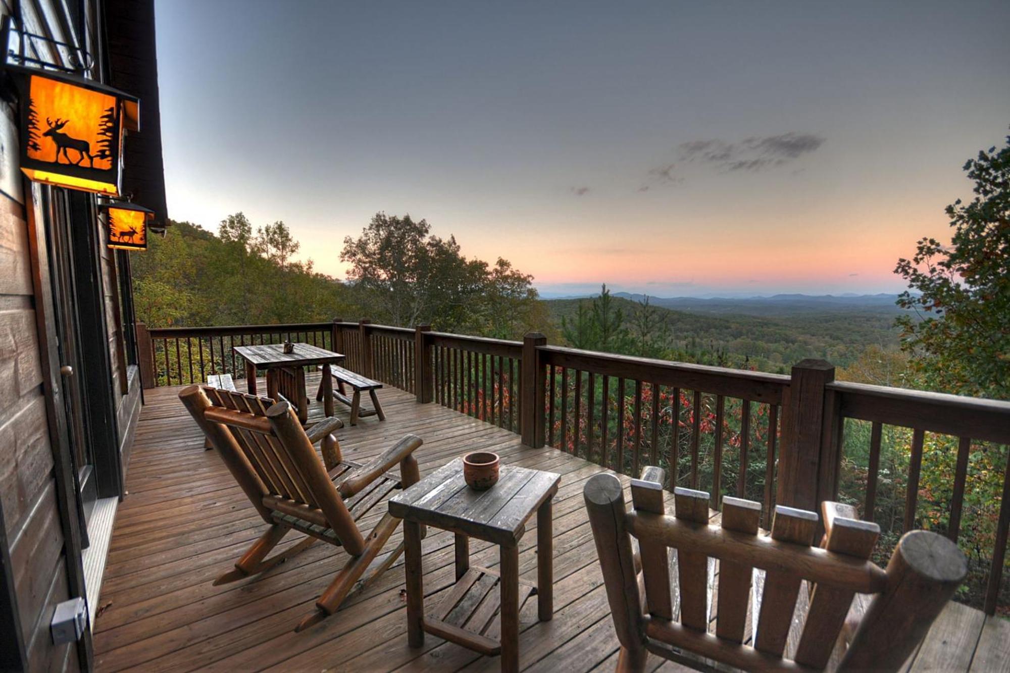 The View Sweeping Mountain Views Gas Fireplace Game Room Hot Tub Blue Ridge Dış mekan fotoğraf