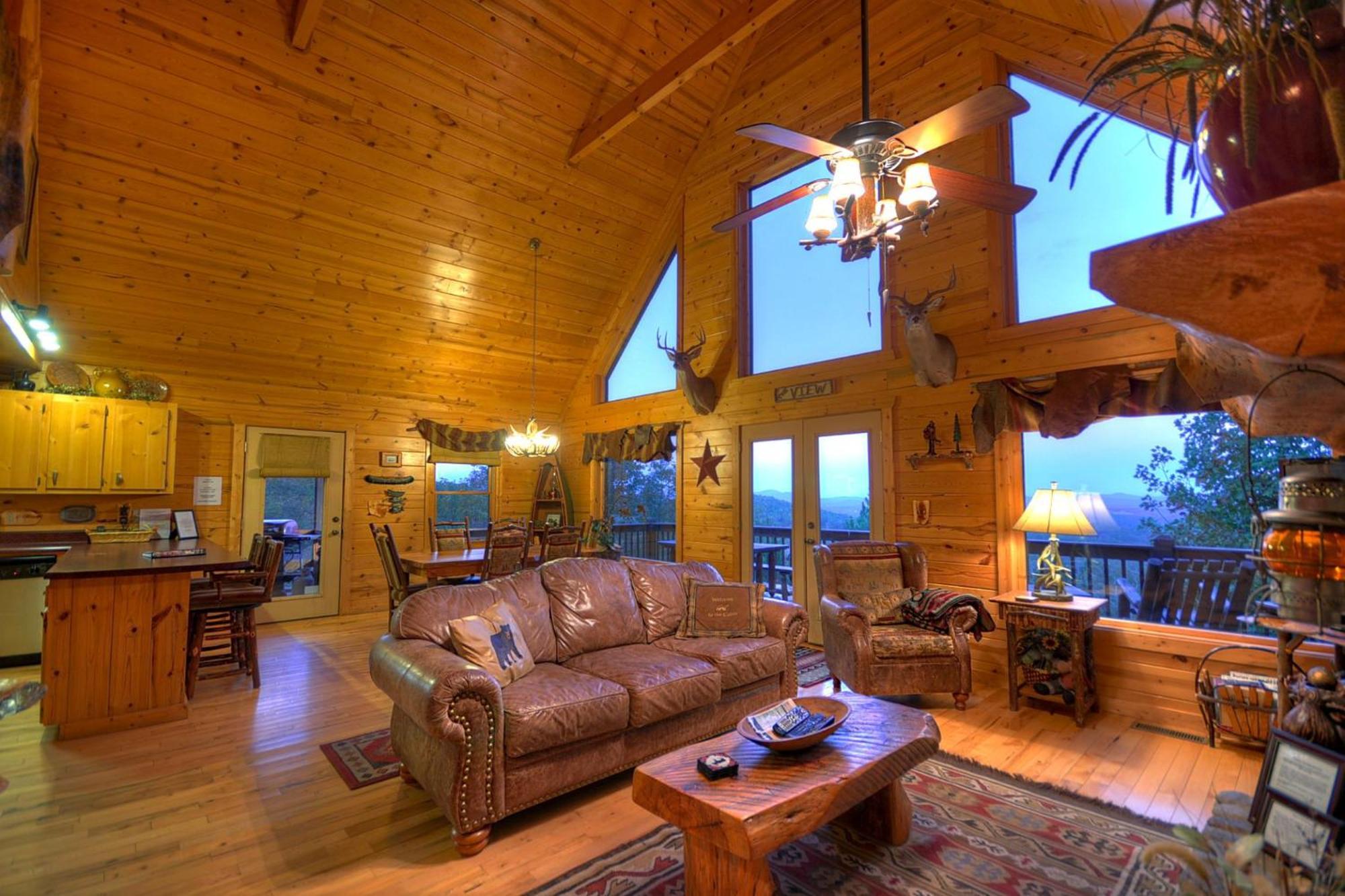 The View Sweeping Mountain Views Gas Fireplace Game Room Hot Tub Blue Ridge Dış mekan fotoğraf